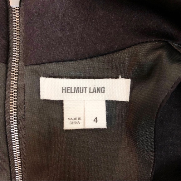 Helmut Lang Orbit Belt Assymetrical Midi Dress - Picture 6 of 6